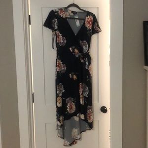 FORTUNE + IVY Floral Navy Dress